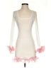 Shein Ivory Cocktail Dress Size 4 - photo 1