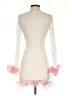 Shein Ivory Cocktail Dress Size 4 - photo 2