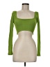 Assorted Brands Green Long Sleeve Top Size M - photo 1