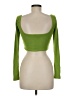 Assorted Brands Green Long Sleeve Top Size M - photo 2