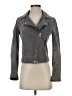 Blank NYC 100% Leather Gray Leather Jacket Size XS - photo 1