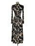 Veronica M. Paisley Black Cocktail Dress Size XS - photo 2