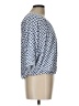 MICHAEL Michael Kors Blue 3/4 Sleeve Blouse Size L - photo 4