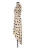 A New Day 100% Polyester Polka Dots Tan Casual Dress Size S - photo 5