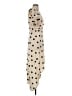 A New Day 100% Polyester Polka Dots Tan Casual Dress Size S - photo 4