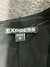 Express 100% Polyester Solid Black Casual Dress Size M - photo 7
