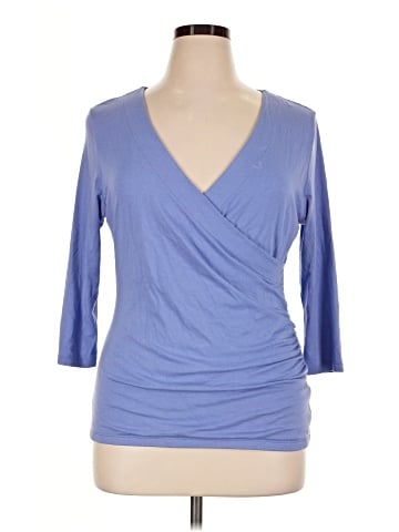 Soft Surroundings 3/4 Sleeve Top (view 1)