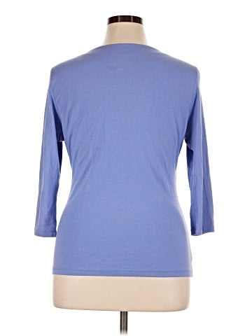 Soft Surroundings 3/4 Sleeve Top (view 2)