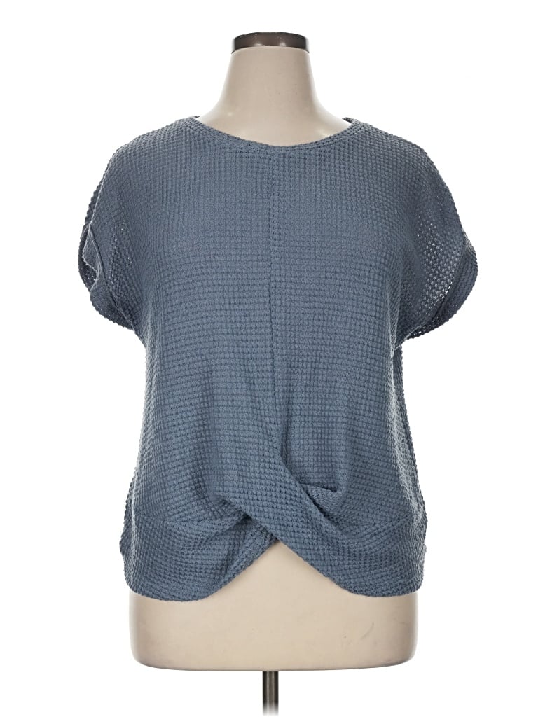 Pre-owned Emery Rose Cardigan Sweater In Blue