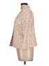 Sigrid Olsen 100% Cotton Polka Dots Ivory Blazer Size 10 Petite - photo 5