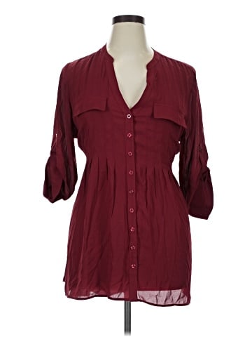Torrid 3/4 Sleeve Blouse (view 1)