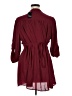 Torrid 100% Polyester Burgundy 3/4 Sleeve Blouse Size 1X Plus (1) - photo 2