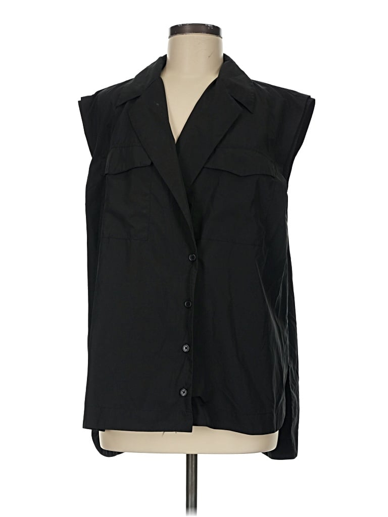 Pre-owned Future Collective Sleeveless Blouse In Black