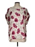 CAbi 100% Polyester Pink 3/4 Sleeve Blouse Size L - photo 1