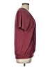 Shein Burgundy Short Sleeve Top Size L - photo 4