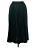 H&M 100% Polyester Solid Green Formal Skirt Size 6 - photo 1
