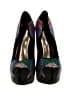 Mascotte Graphic Black Heels Size 7 1/2 - photo 2