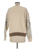 Bobeau 100% Polyester Print Tan Pullover Sweater Size M - photo 2
