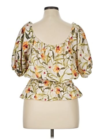 Hollister Short Sleeve Blouse (view 2)