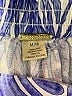 Magaschoni 100% Linen Tropical Blue Linen Pants Size M - photo 3