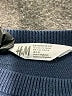 H&M 100% Cotton Graphic Blue Pullover Sweater Size 3 - 4T - photo 3