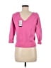 Evie Pink Pullover Sweater Size M - photo 2