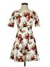 City Triangles Floral White Casual Dress Size S - photo 1