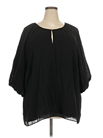 City Chic 3/4 Sleeve Blouse (view 1)