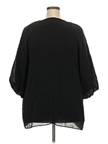 City Chic 3/4 Sleeve Blouse (view 2)