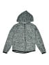 Hurley 100% Polyester Gray Zip Up Hoodie Size S (kids) - photo 1