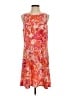 MSK Paisley Orange Casual Dress Size S (estimated) - photo 1