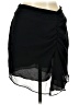JCPenney 100% Polyester Solid Black Formal Skirt Size 12 - photo 1