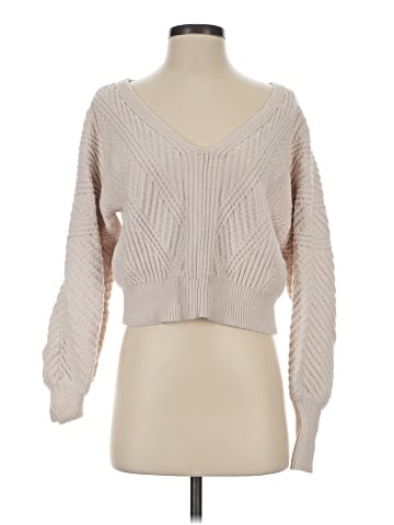 Intermix Pullover Sweater (view 1)