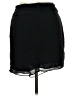 JCPenney 100% Polyester Solid Black Formal Skirt Size 12 - photo 2
