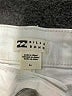 Billabong Ivory Denim Shorts Size 24 waist - photo 3