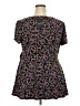 Torrid Black Short Sleeve Blouse Size 2X Plus (2) - photo 2