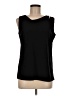 Lynn Ritchie Silver Black Sleeveless Top Size M - photo 1