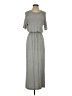 Final Touch Gray Casual Dress Size S - photo 1