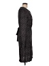 Tory Burch 100% Rayon Tweed Black Casual Dress Size L - photo 4