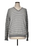 J.Crew Stripes Gray Pullover Sweater Size XL - photo 1
