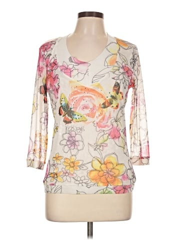 Alberto Makali 3/4 Sleeve Top (view 1)