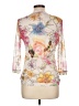 Alberto Makali 100% Polyester Ivory 3/4 Sleeve Top Size L - photo 2