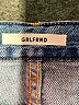 GRLFRND 100% Cotton Blue Jeans Size 28 waist - photo 7