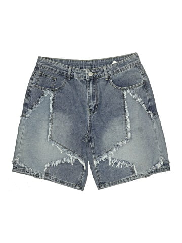Romwe Denim Shorts (view 1)