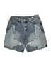 Romwe Blue Denim Shorts Size 32 waist - photo 1