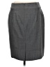 Banana Republic Solid Gray Wool Skirt Size 6 Petite - photo 2