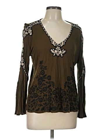 Lucky Brand Long Sleeve Blouse (view 1)