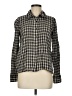 BA&SH Plaid Black Long Sleeve Button-Down Shirt Size M - photo 1