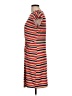 No Comment Stripes Orange Casual Dress Size L - photo 5