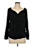 Old Navy 100% Rayon Black Long Sleeve Blouse Size L - photo 1